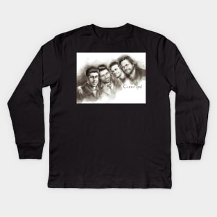 Carry on - Team Free Will Forever Kids Long Sleeve T-Shirt